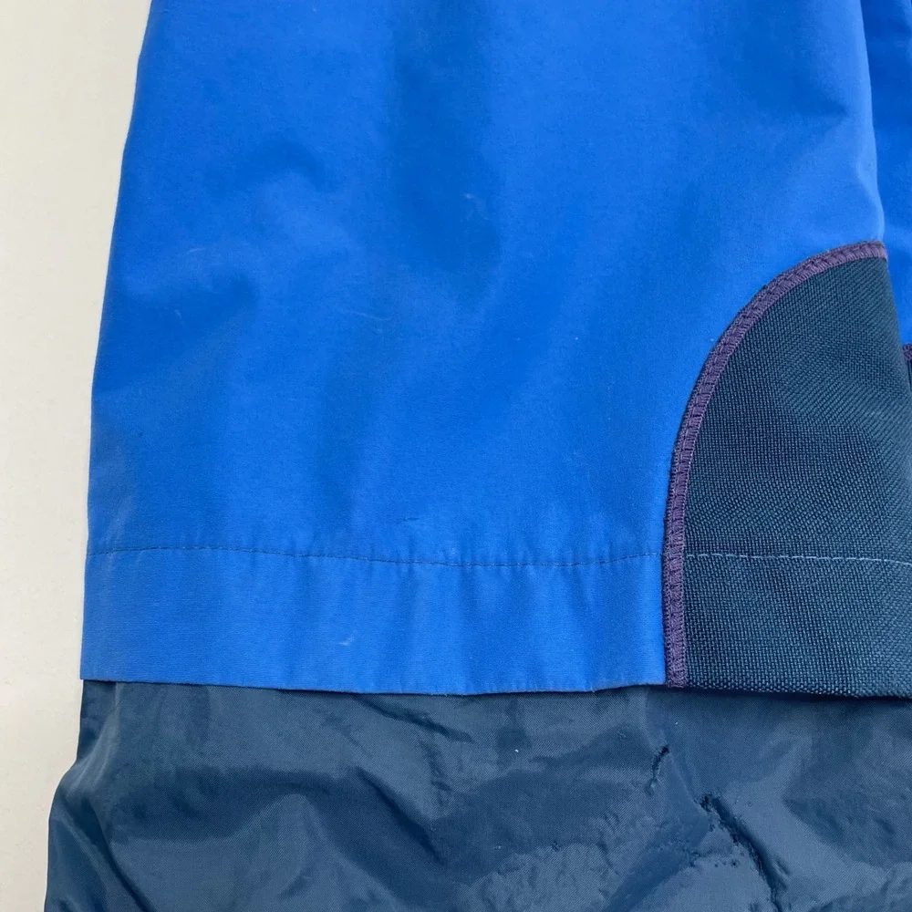 Vtg Rare North Face Gore-Tex Ski Suit Set Blue Side Zip Pant Jacket L 90s USA